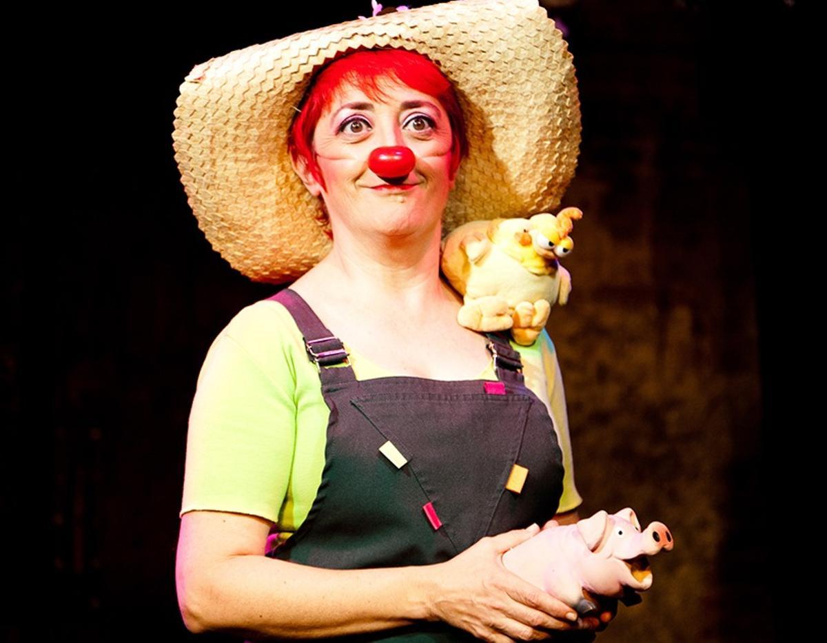 Merche Ochoa, payasa, directora escénica y pedagoga del 'clown' que recibió el Premio Nacional de Circo en 2014