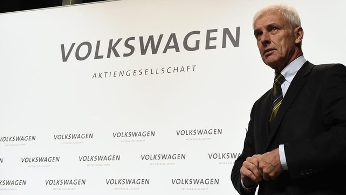 Matthias Muller, CEO del grupo Volkswagen