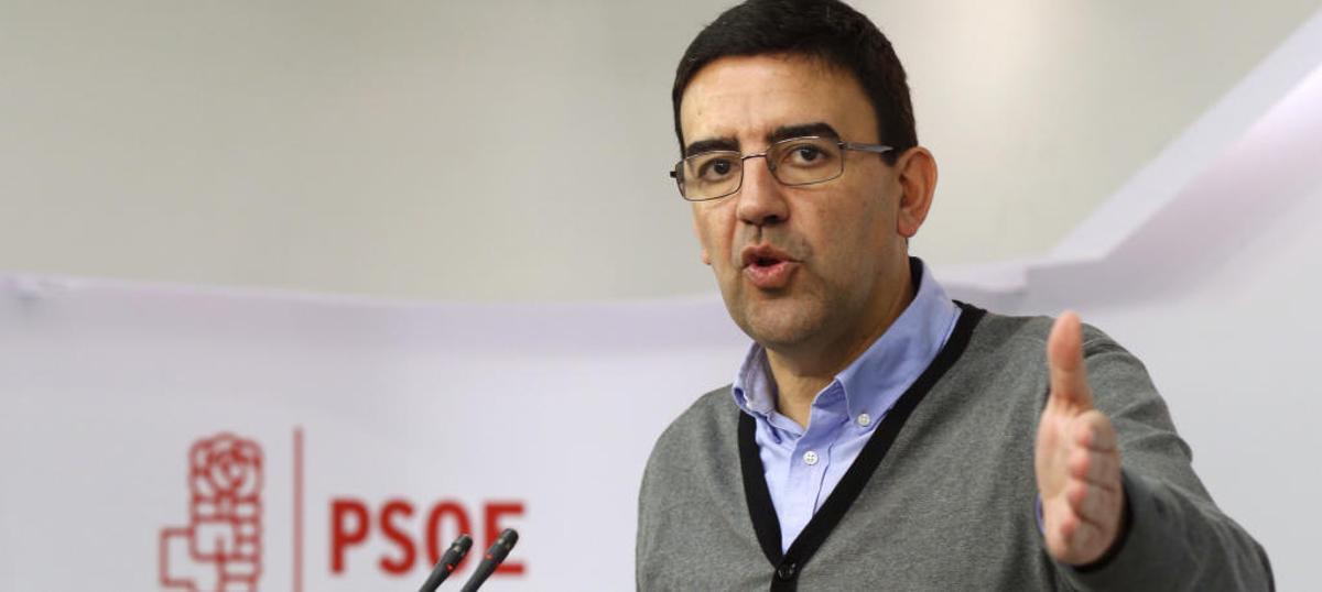 Mario Jiménez, portavoz de la gestora socialista.