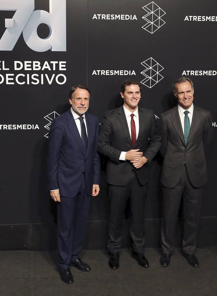 DEBATE TELEVISADO ENTRE LOS CANDIDATOS DE PP, PSOE, CIUDADANOS Y PODEMOS