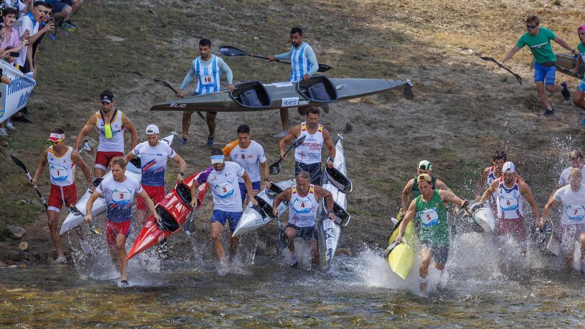 Los favoritos toman la salida del Descenso Internacional del Sella