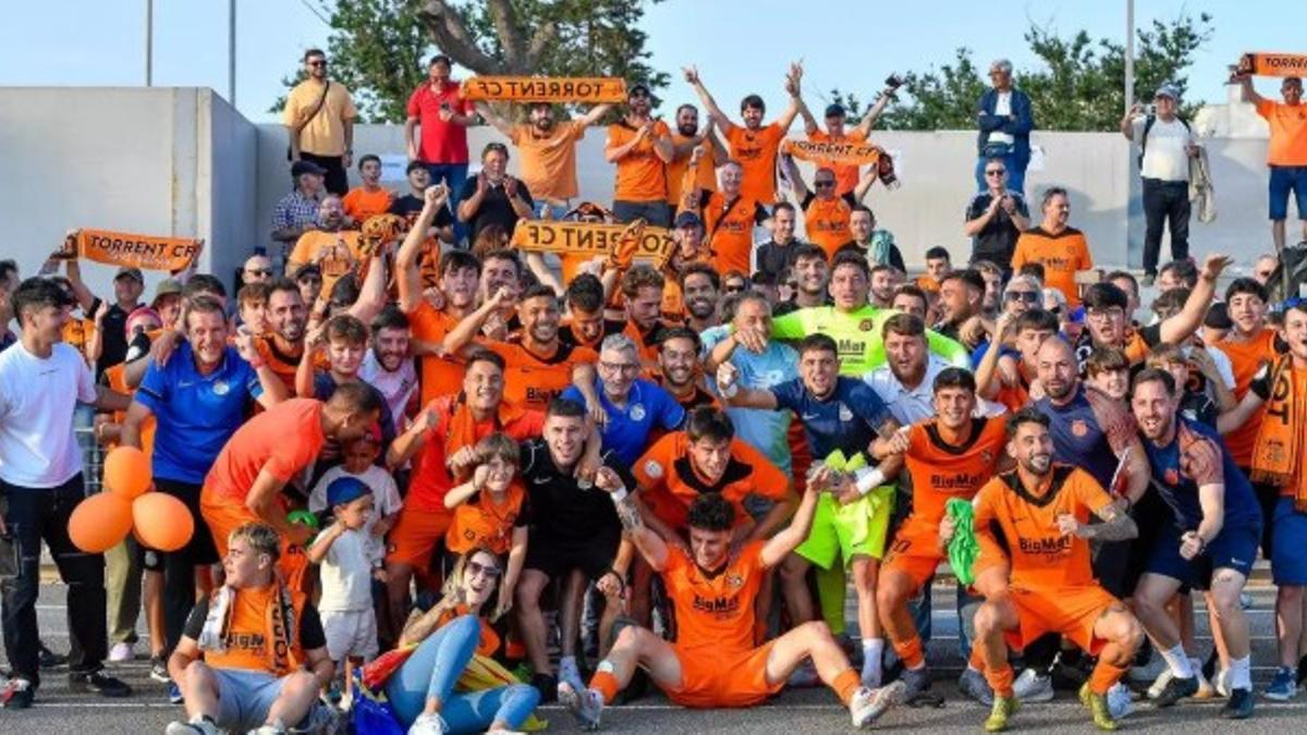 Alegría tras la clasificación del Torrent para la final / Redacción SD
