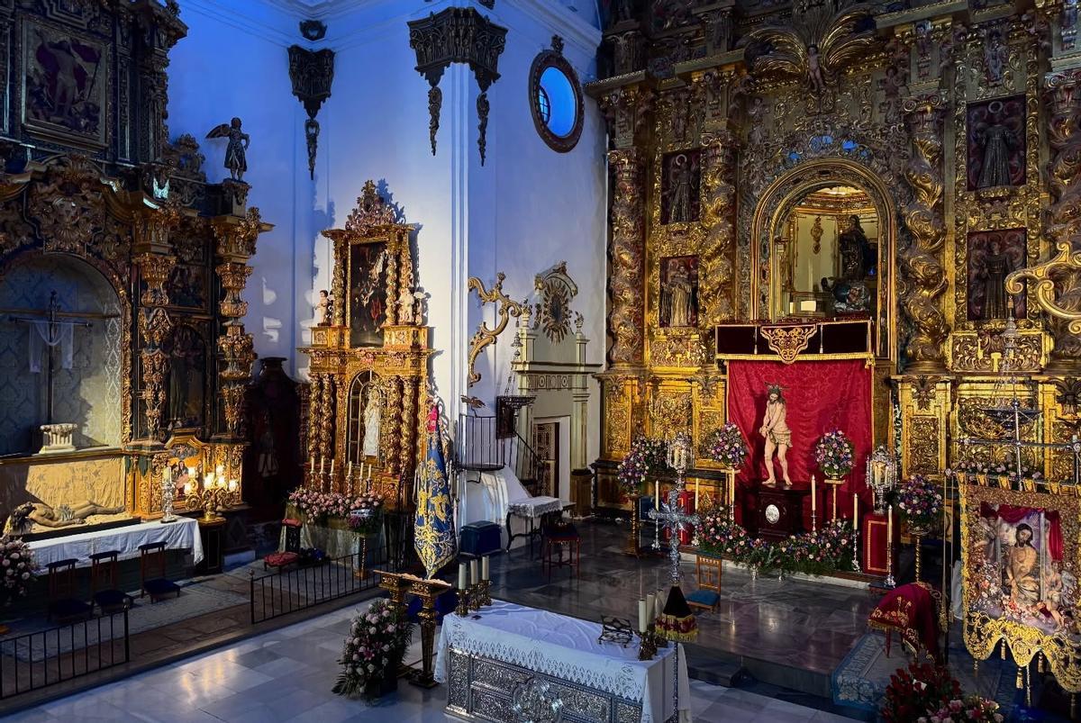 El Cristo de la Coronación de Lorca se acerca a los fieles por su cuarto de siglo