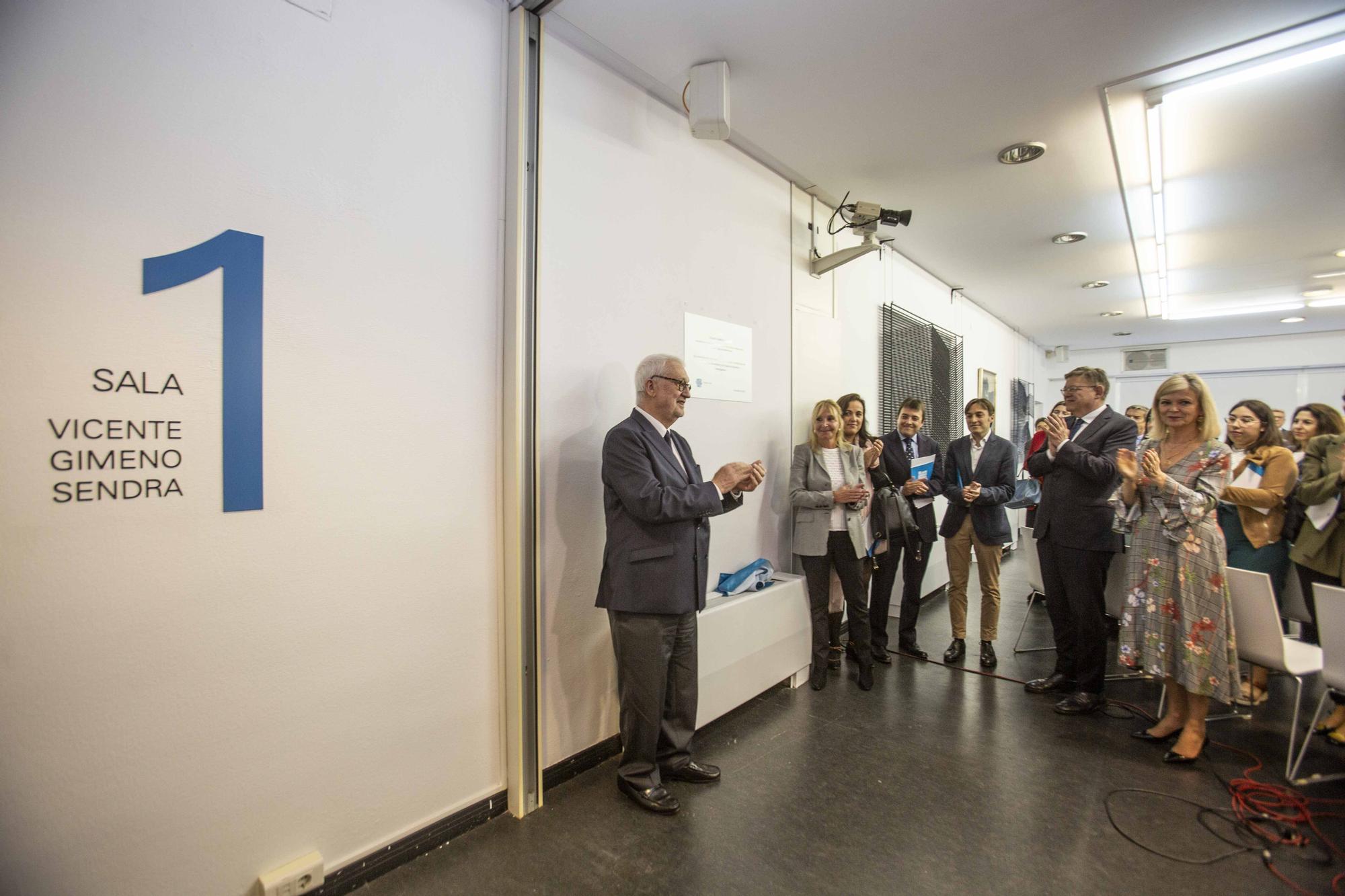 La Fundación Mediterráneo inaugura una sala dedicada a Gimeno Sendra