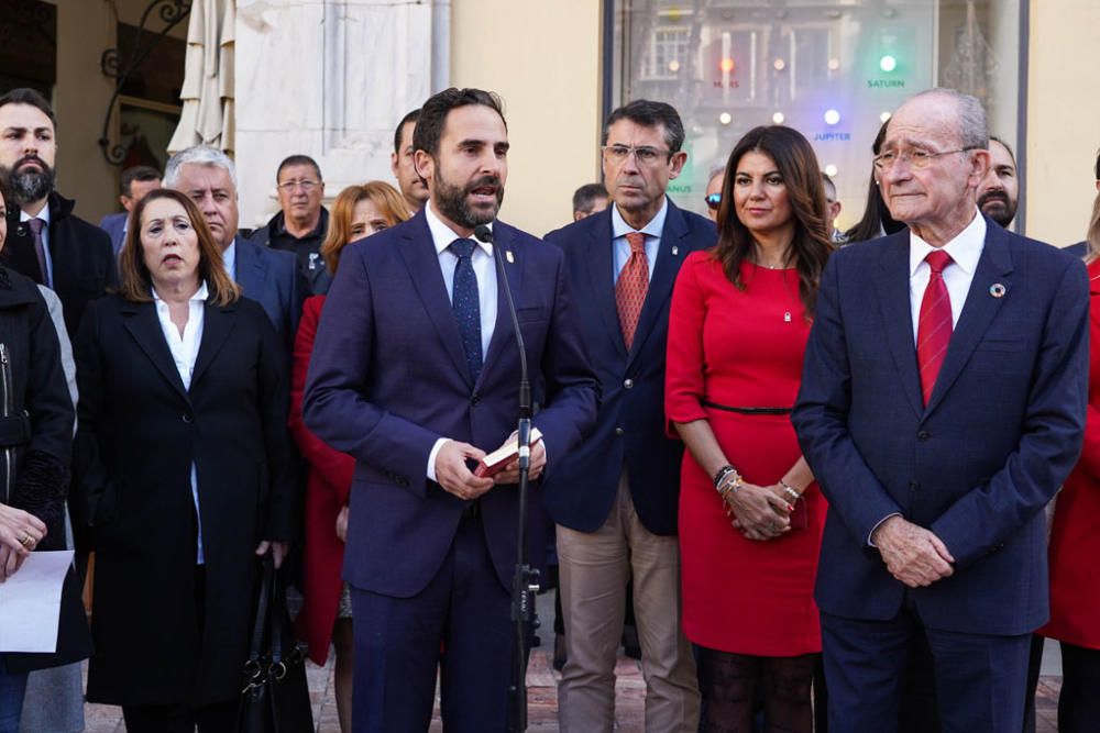 Acto en Málaga por el Día de la Constitución