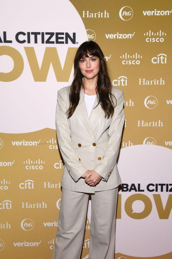 Dakota Johnson en Global Citizen NOW Summit