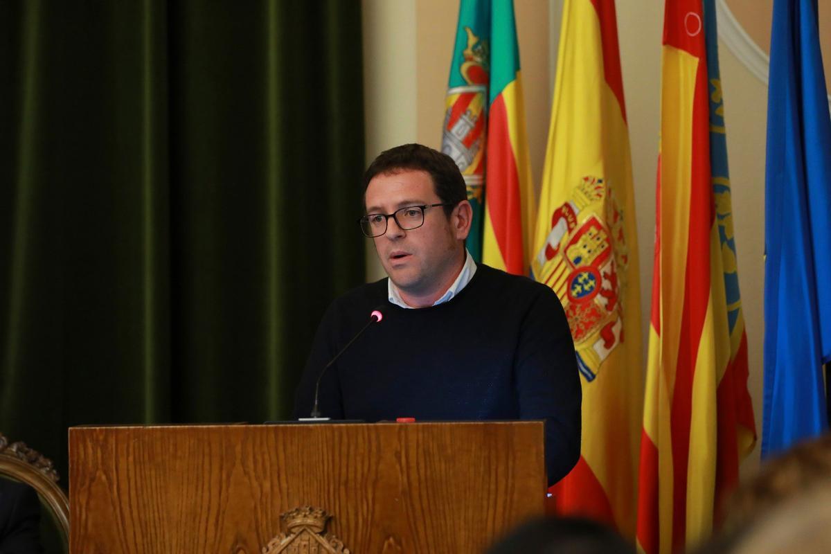 El portaveu municipal de Compromís per Castelló, Ignasi Garcia.