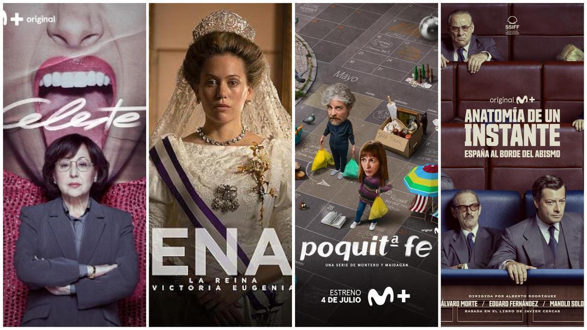 Algunas de las series nominadas a los Premios Anillos de Oro.