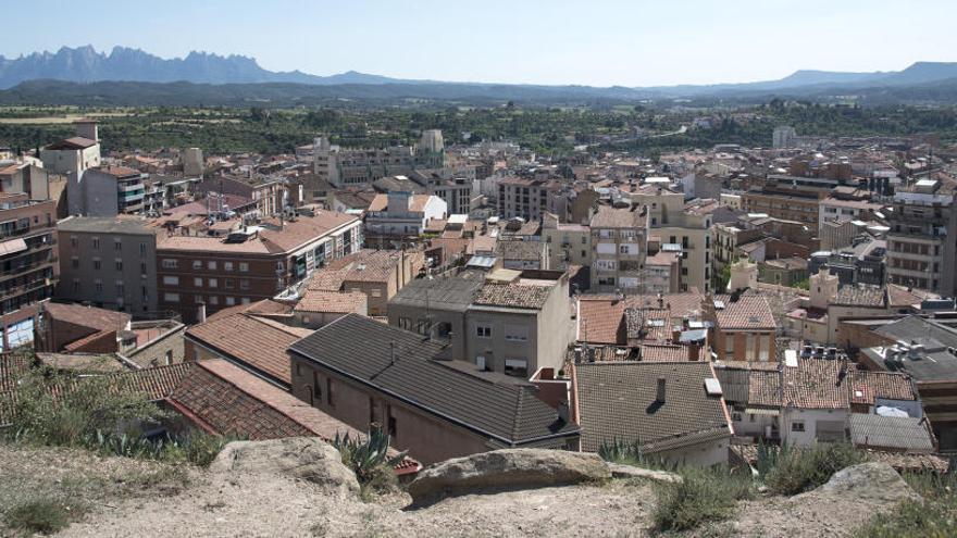 Vista de la ciutat de Manresa