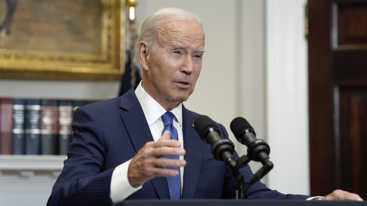 El presidente estadounidense Joe Biden.