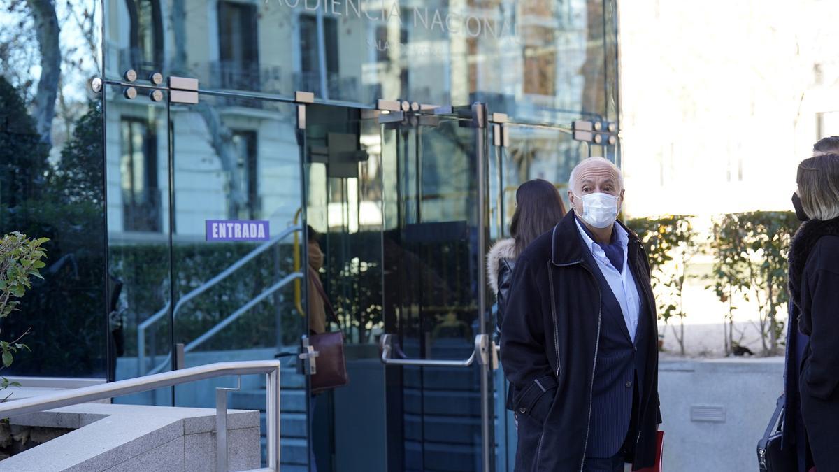 José Luis Moreno, a su llegada a la Audiencia Nacional.