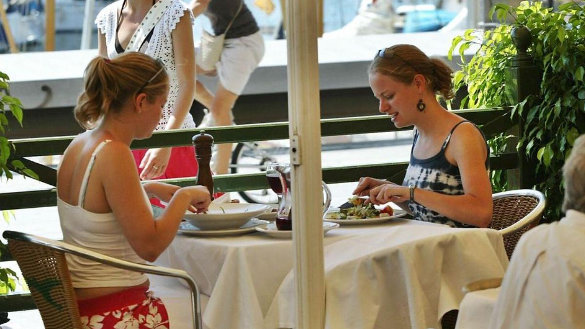 Imagen de archivo de un restaurante