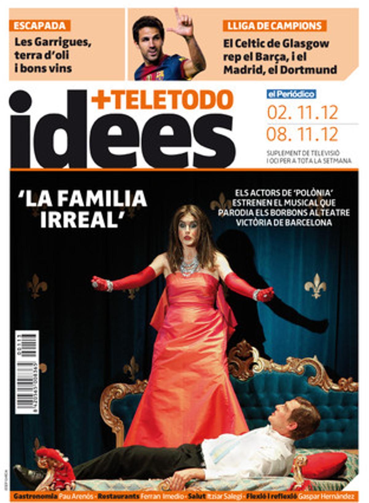 Portada del suplement ’Idees+Teletodo’. Portada del suplement ’Idees+Teletodo’.