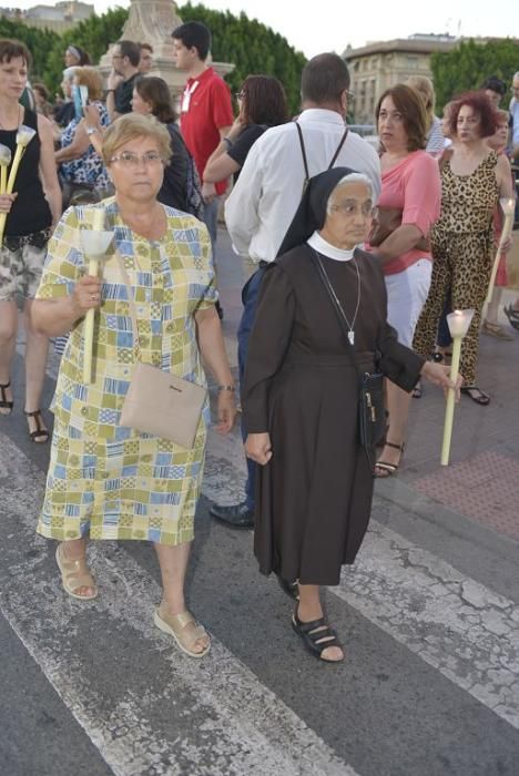 Procesión de la Virgen del Carmen en Murcia