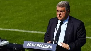 Laporta carga contra "la fobia al Barça" de Tebas y anuncia una investigación "rigurosa" por el caso Negreira
