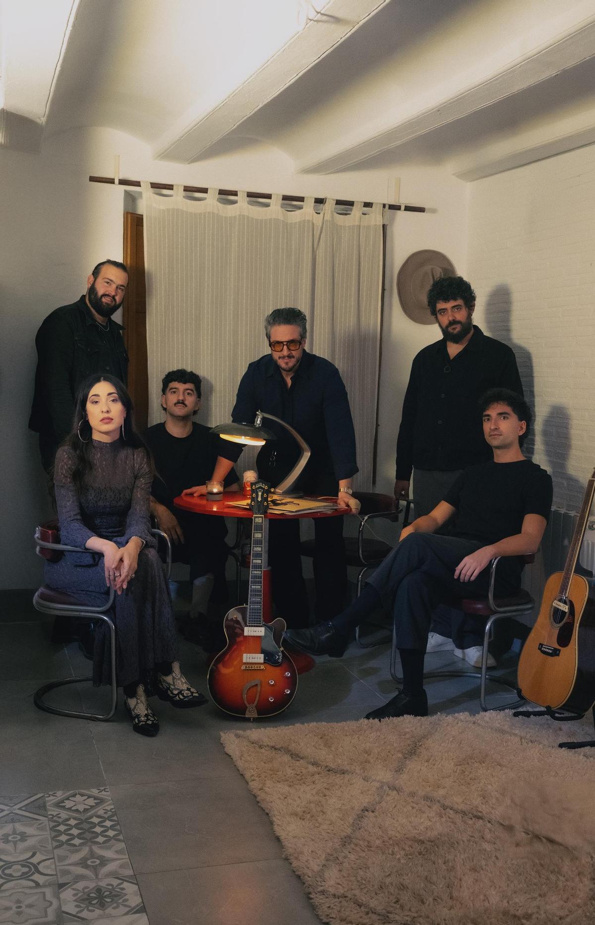 Los integrantes de Badlands.