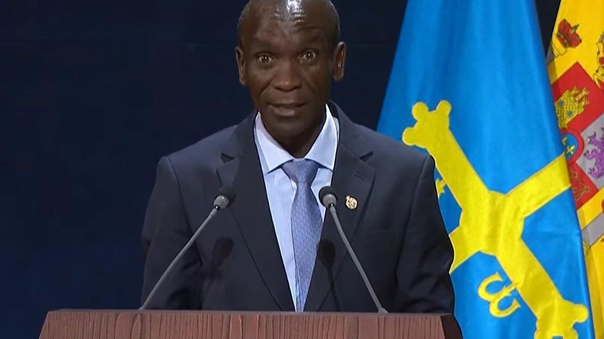 Eliud Kipchoge recibe el Premio Princesa de Asturias de los Deportes 2023