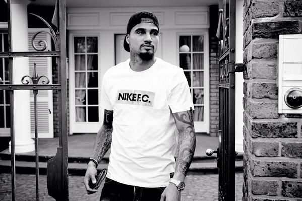 La vida de Kevin Prince Boateng en las redes sociales