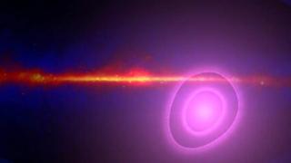 Detectan una extraña y poderosa señal  extragaláctica de rayos gamma