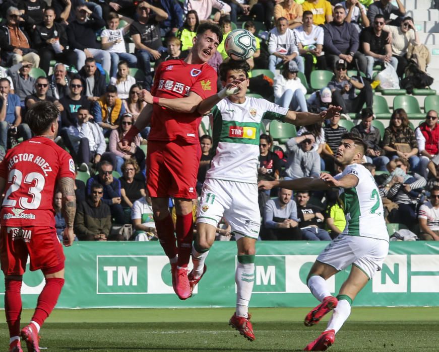 El Elche vence el Numancia y vuelve a soñar.