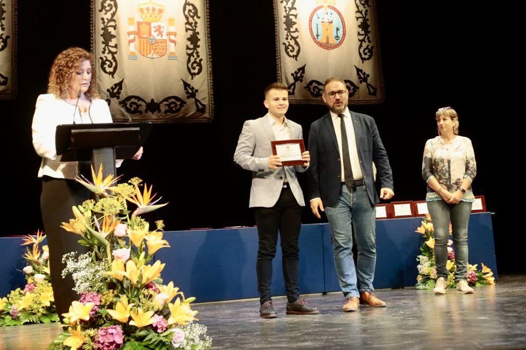 Entrega de distinciones al alumnado en Lorca