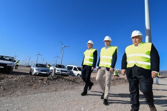 INAGURACION DEL MAYOR PARQUE EOLICO DE CANARIAS