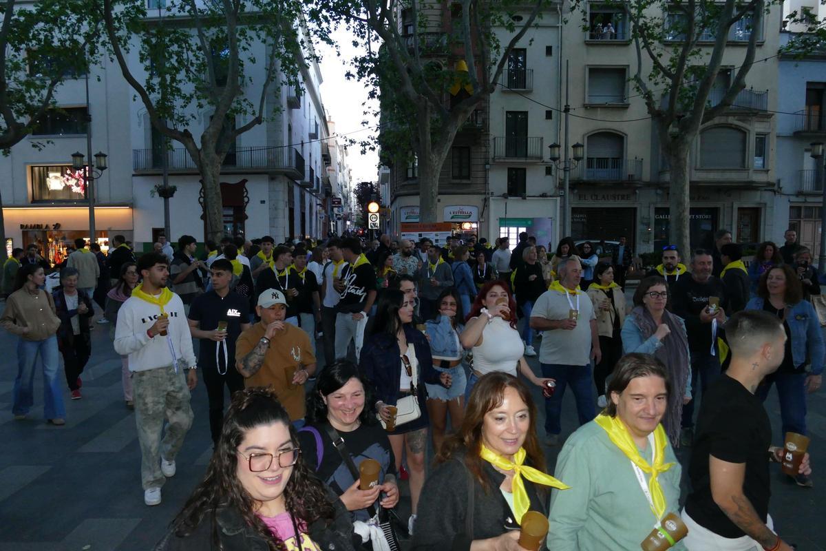 EN IMATGES | L'Entxipa't i la Diabòlica encenen la primera jornada de les Fires i Festes de la Santa Creu