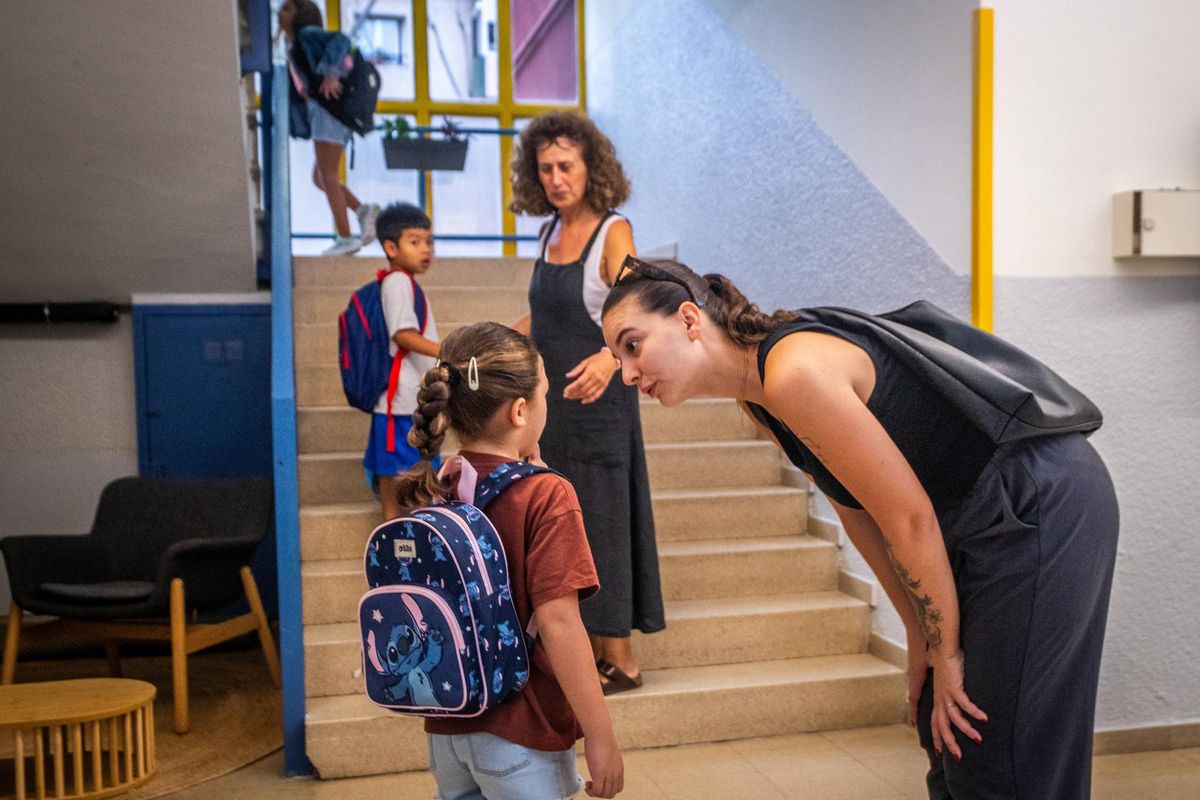 Vuelta al cole en el Institut Escola Canyelles de Barcelona