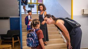 Vuelta al cole en el Institut Escola Canyelles de Barcelona