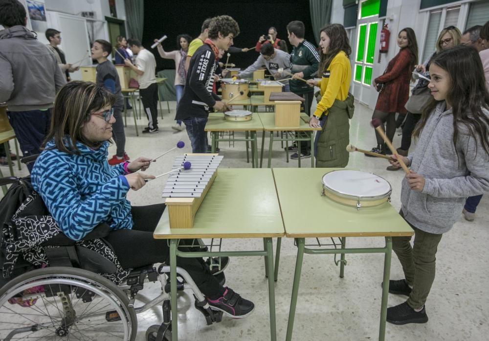 Alumnos con diversidad funcional en Severo Ochoa