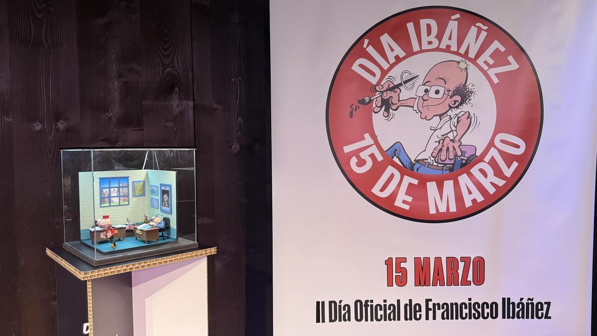 Barcelona homenajea a Francisco Ibáñez con un circuito urbano de dioramas dedicados a sus personajes