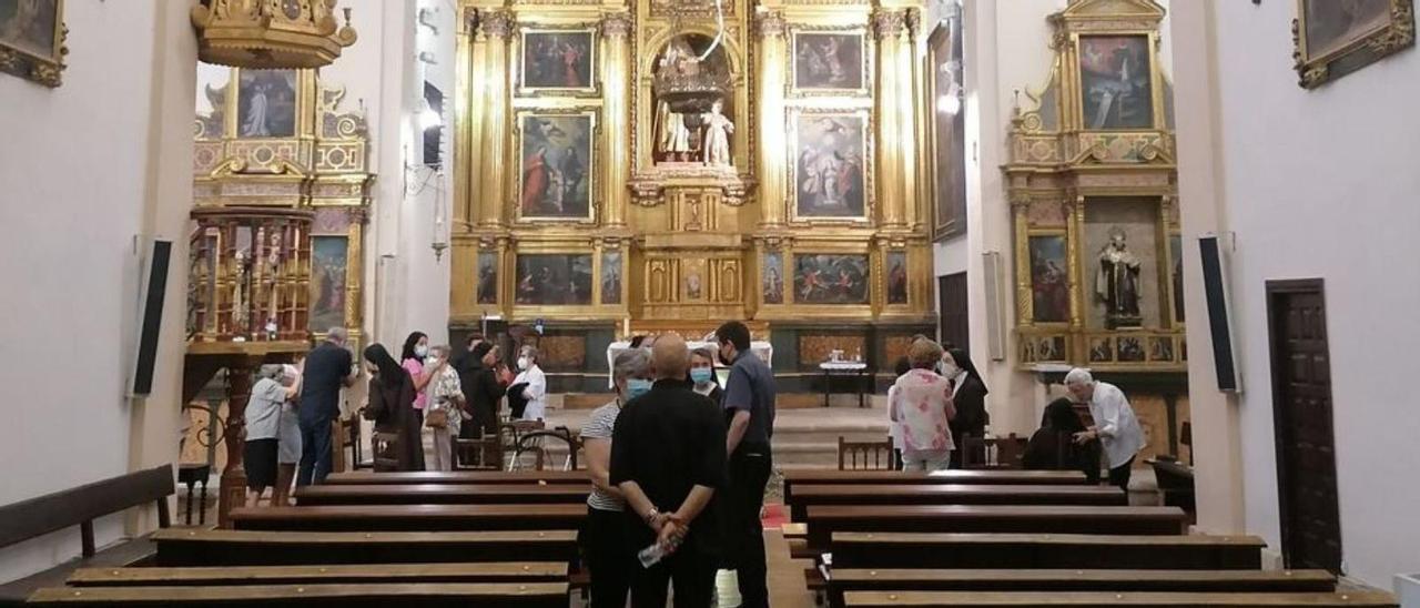 Iglesia del convento de San José en la que se celebrará el recital. | M. J. C.