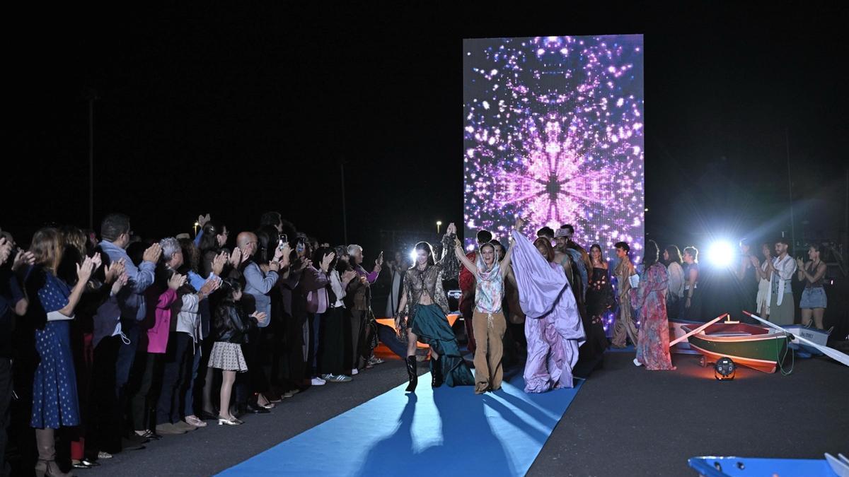 Un desfile de la firma La Gomera Moda y Magia.