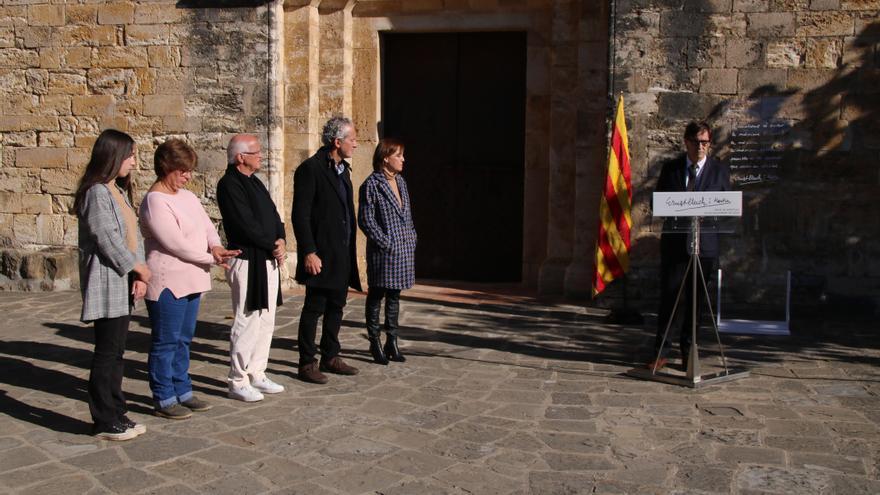 Maià de Montcal homenatja a Ernest Lluch en el 22è aniversari del seu assassinat