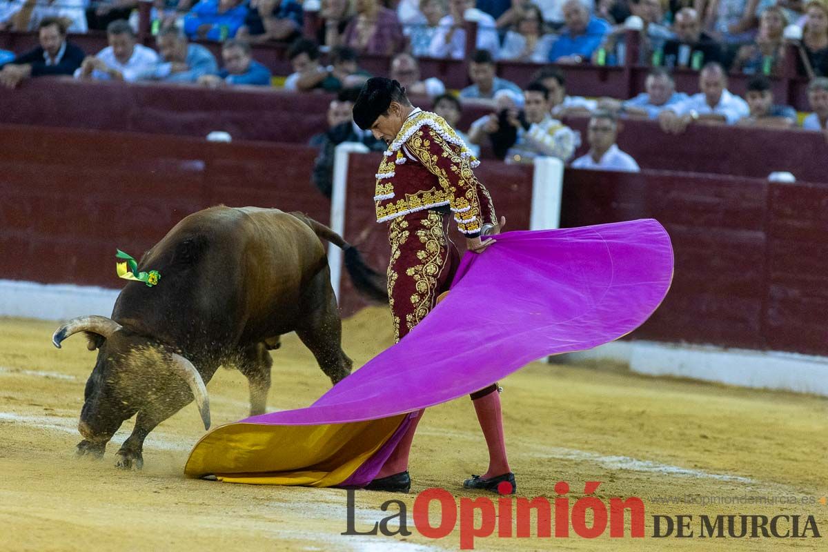 Segunda corrida de la Feria Taurina de Murcia (Castella, Manzanares y Talavante)