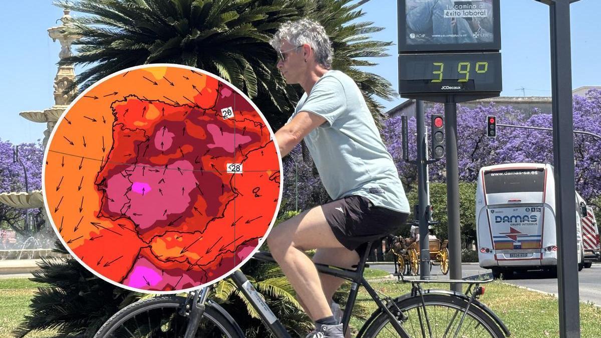 Sevilla afronta una semana de calor en la que se rozarán los 40 grados