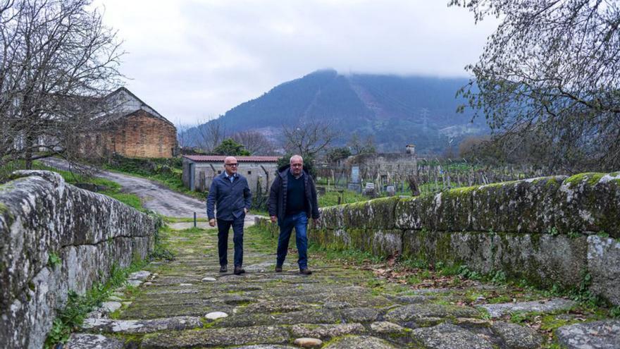 Avanza el proyecto de una senda termal entre Ribadavia y Prexigueiro