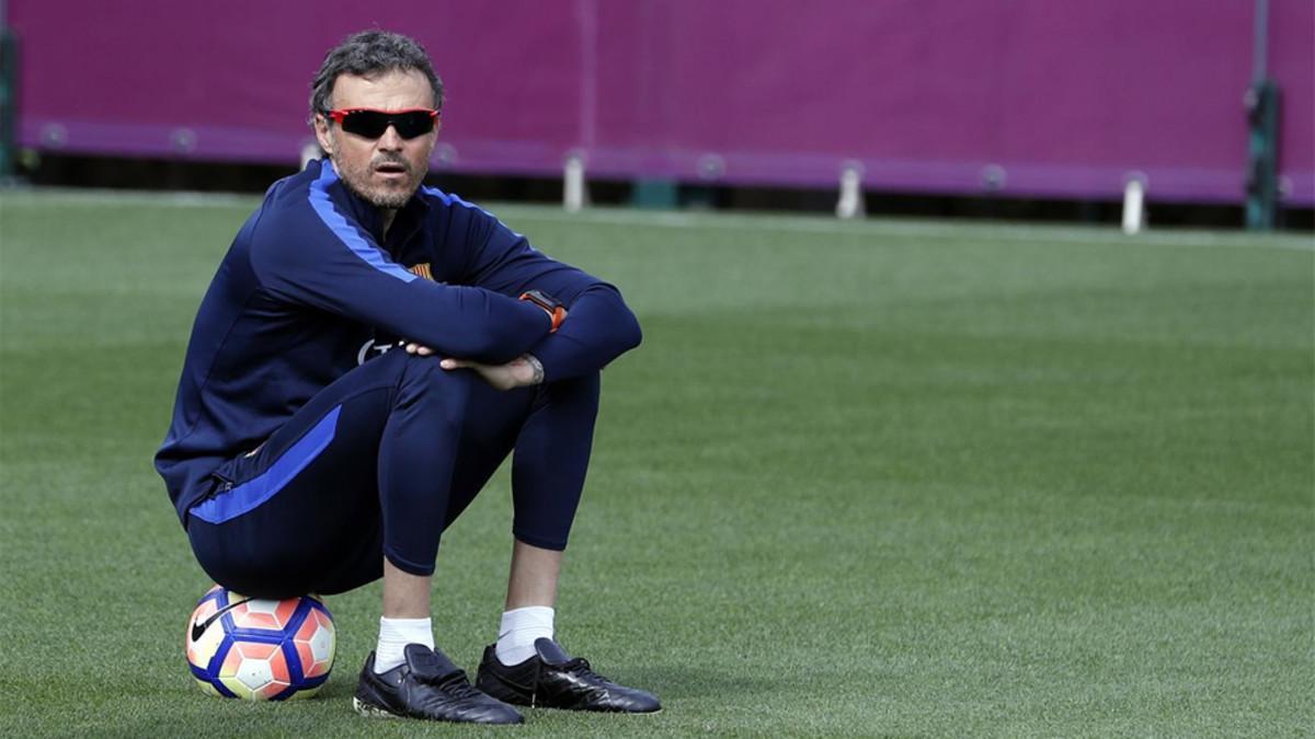 Luis Enrique Martínez, exentrenador del FC Barcelona