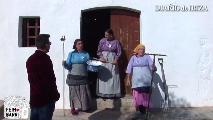 Jornada dedicada  a las tradiciones en  la finca de Can Tomeu