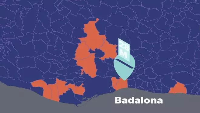 MAPA | ¿Qué votó tu vecino en Badalona el 28M? Busca los resultados calle a calle
