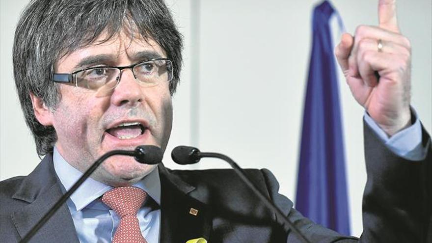 El Estado acogota las pocas opciones de Puigdemont