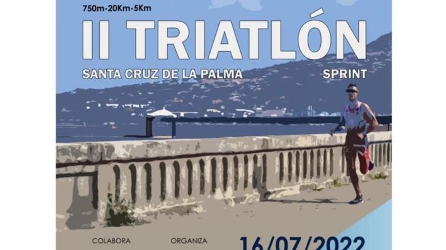 Fallece un atleta tinerfeño aficionado en el II Triatlón de Santa Cruz de La Palma