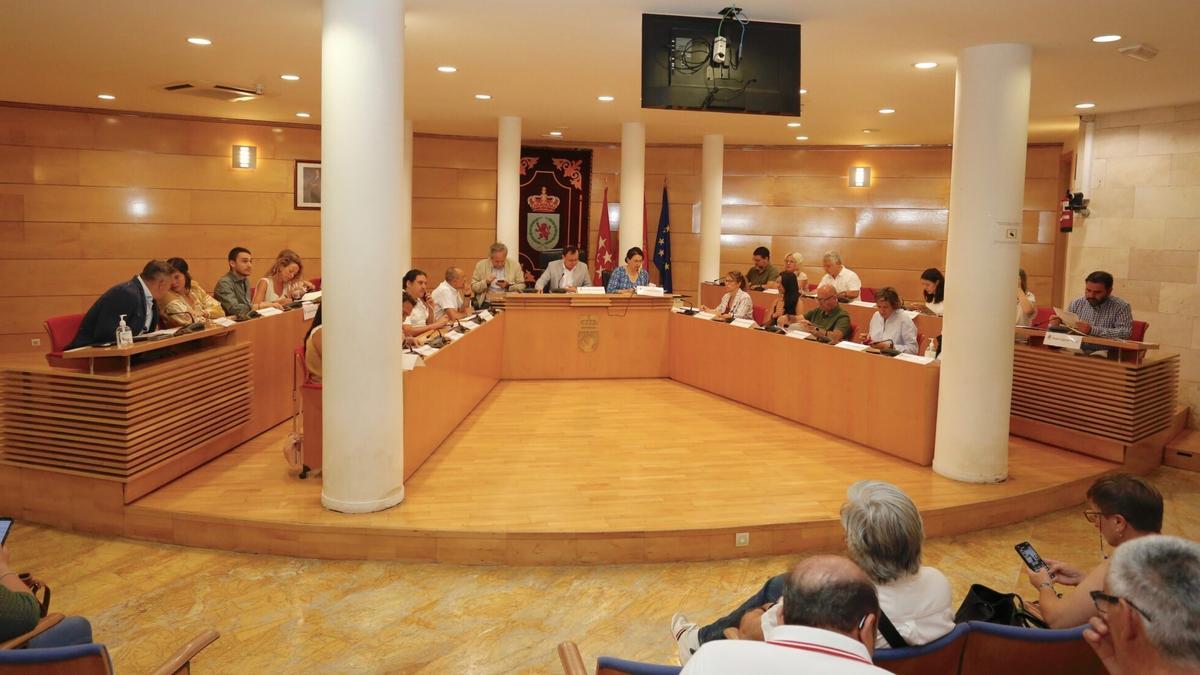 Pleno de Coslada, en una imagen de archivo.