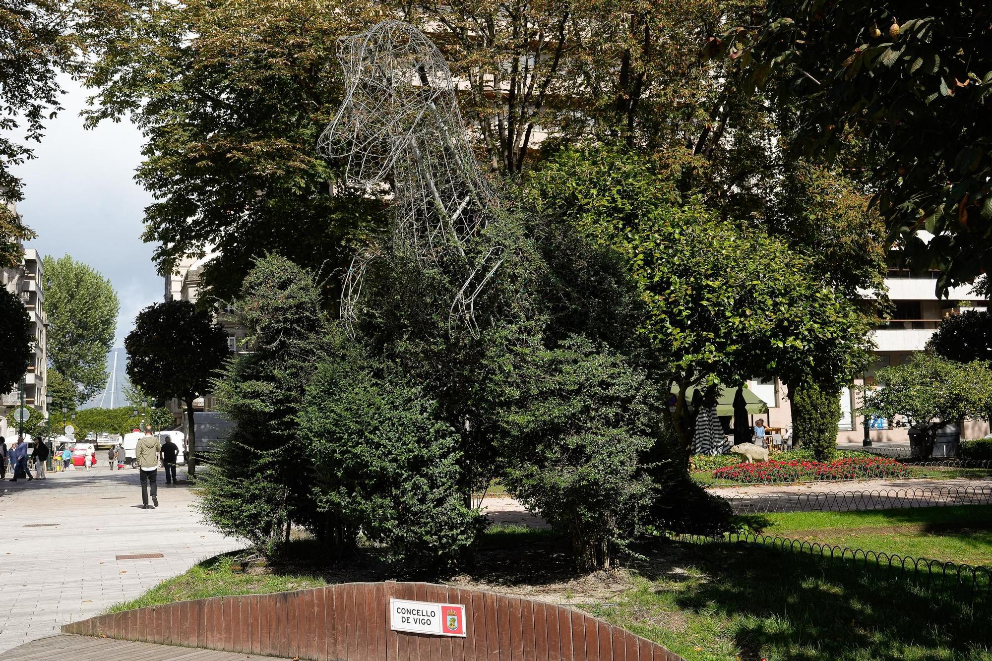 La galería al aire libre de la Alameda de Vigo
