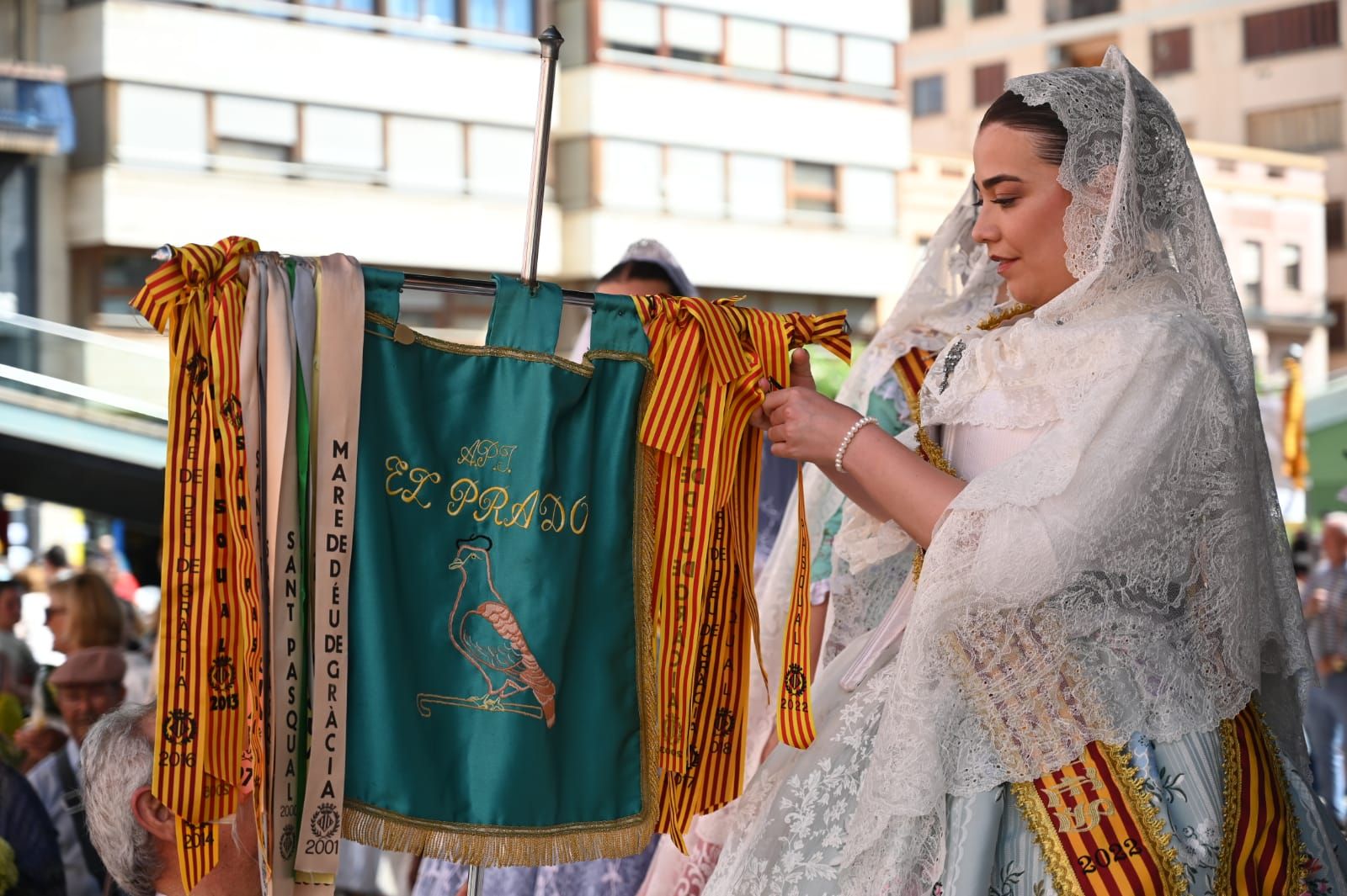 Las imágenes de la ofrenda al patrón de Vila-real, Sant Pasqual, del 2022