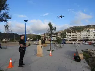 La Policía Local de Andratx refuerza la vigilancia y prevención mediante el uso de drones policiales