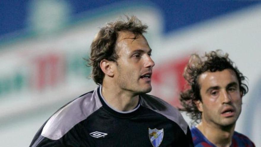 Arnau, durant la seva etapa al Màlaga (2001-11). | LA OPINIÓN DE MÀLAGA