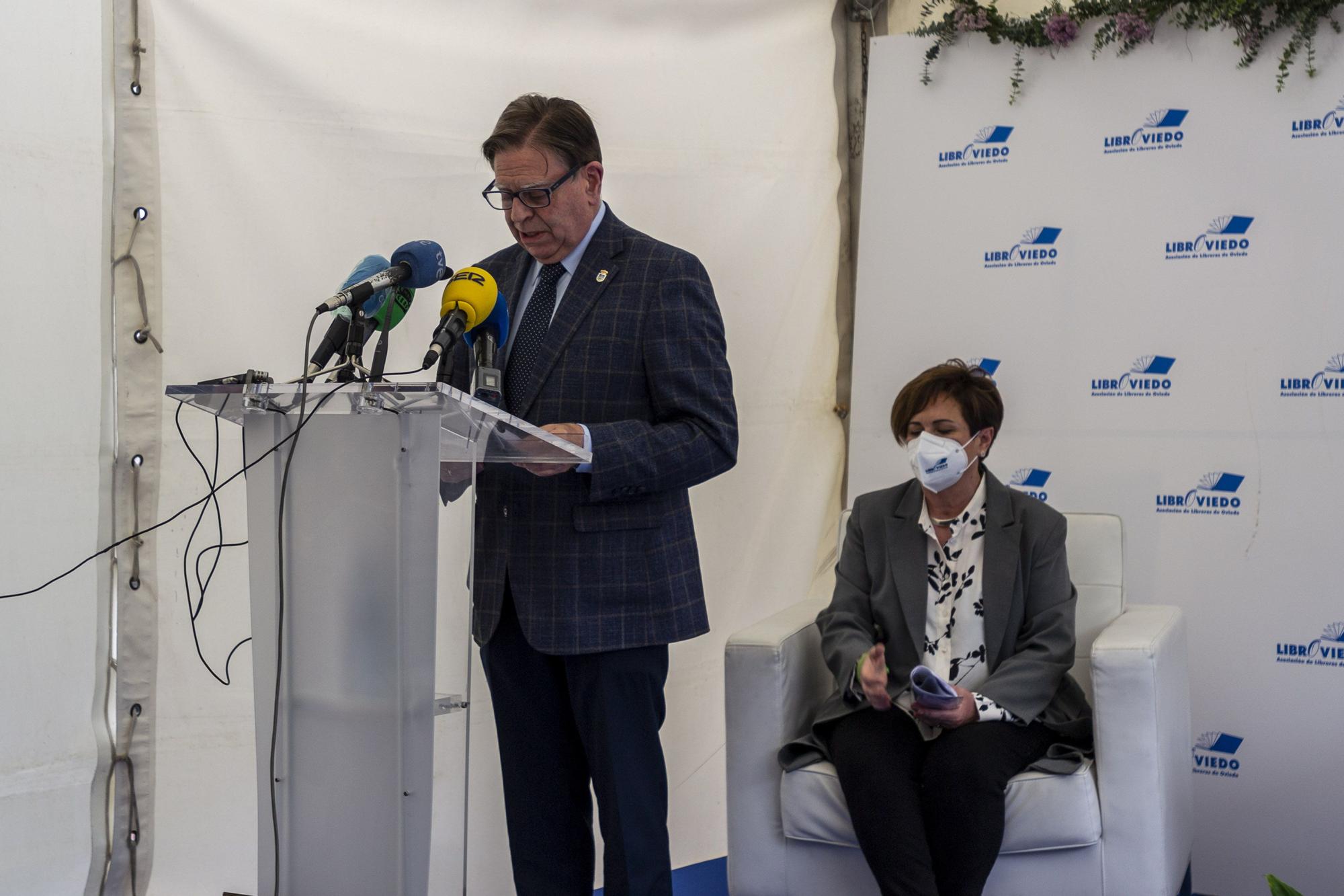 Inauguración de la feria Libroviedo