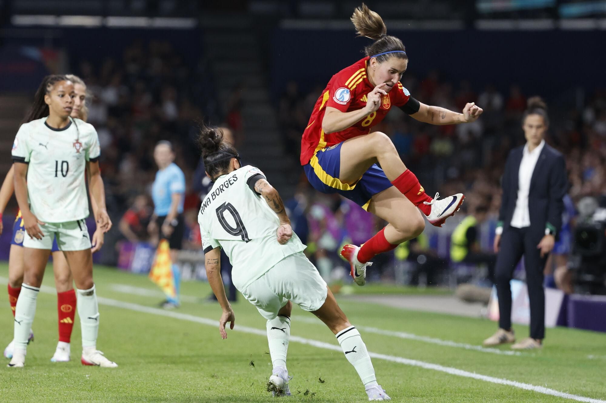 Eurocopa 2025: España - Portugal, en imágenes.