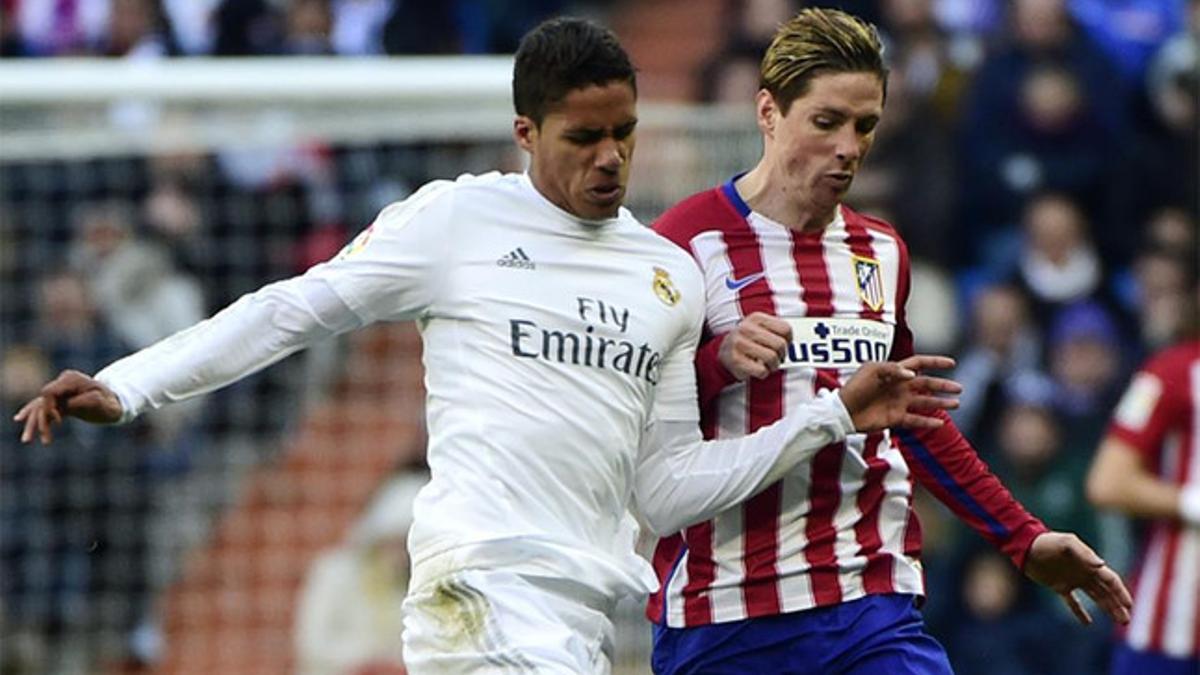 Varane, en el último derbi